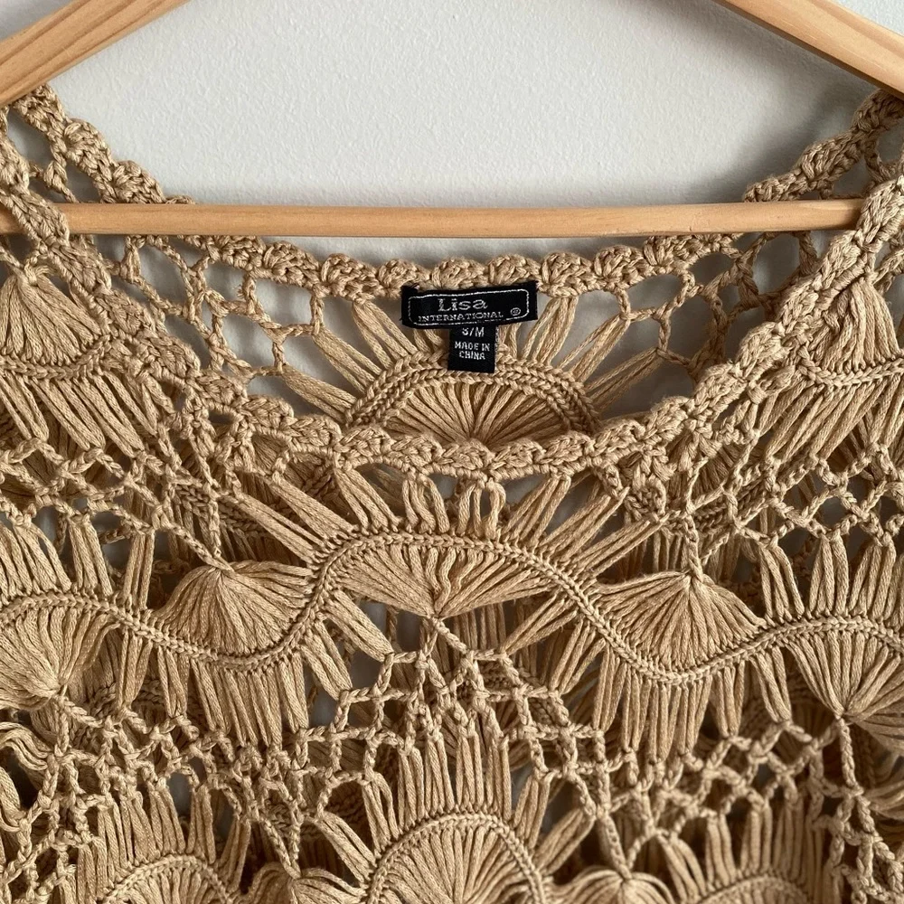 Women’s Open Knit Sweater - Picture 3 of 5